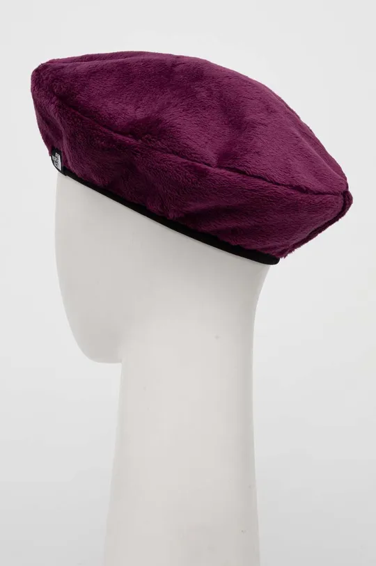 The North Face beret fioletowy