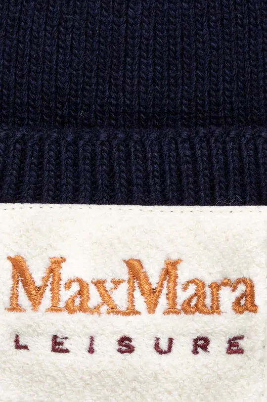 Σκουφί από μείγμα μαλλιού Max Mara Leisure  Κύριο υλικό: 35% Πολυαμίδη, 31% Μαλλί, 31% Βισκόζη, 3% Κασμίρι Άλλα υλικά: 100% Πολυεστέρας