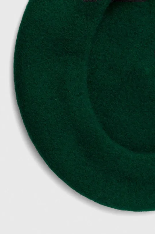 zöld United Colors of Benetton gyapjú barrett sapka