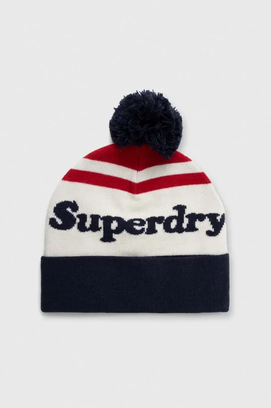 granatowy Superdry czapka Damski