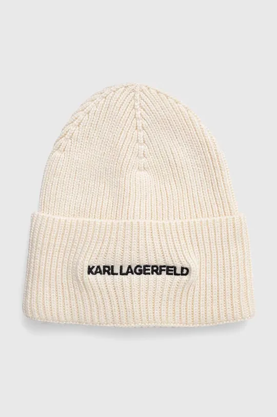 beżowy Karl Lagerfeld czapka Unisex