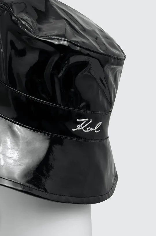 Ένα καπέλο με μείγμα από κασμίρ Karl Lagerfeld μαύρο