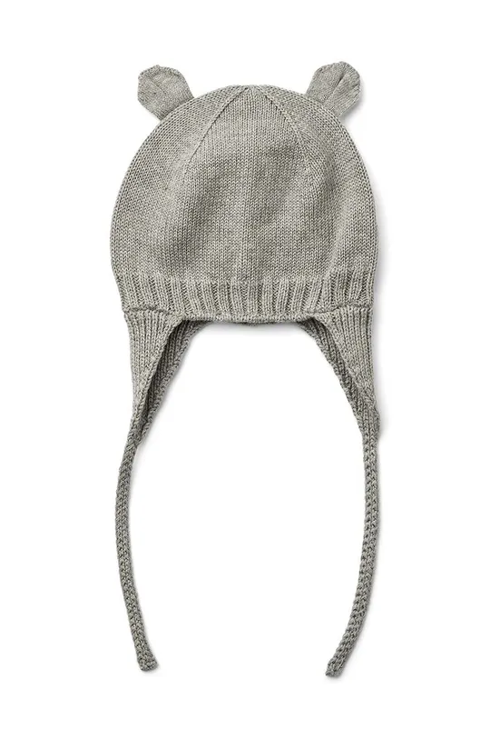 γκρί Βρεφικό βαμβακερό καπέλο Liewood Για κορίτσια
