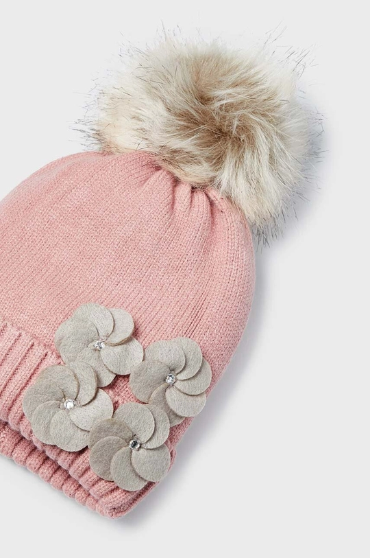 beige Mayoral cappelo, scaldacollo e quanti bambini