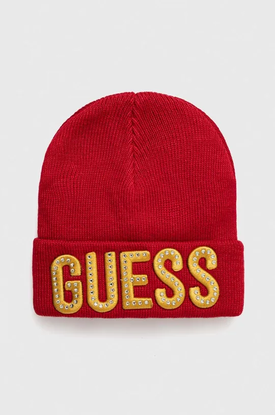 crvena Dječja kapa Guess Za djevojčice