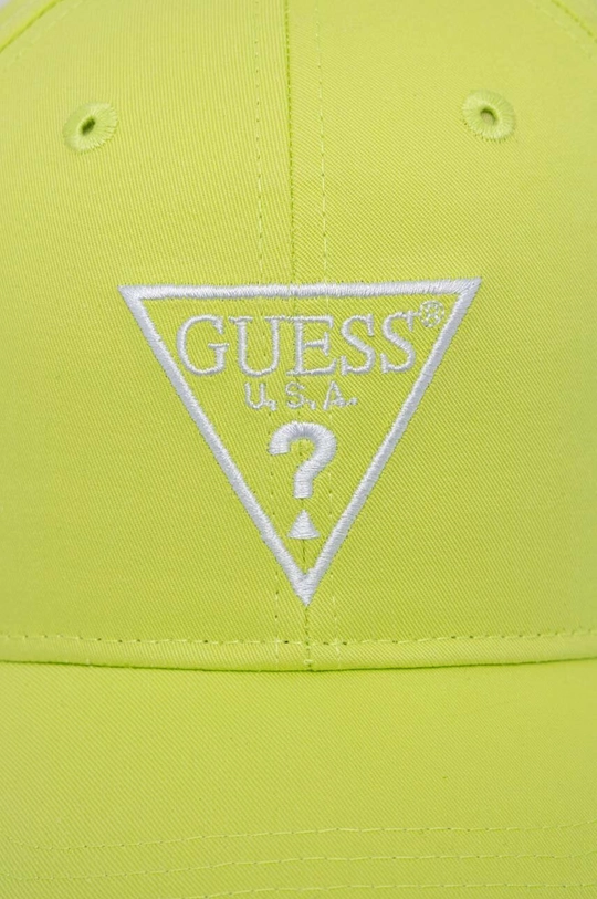 Хлопковая кепка Guess зелёный