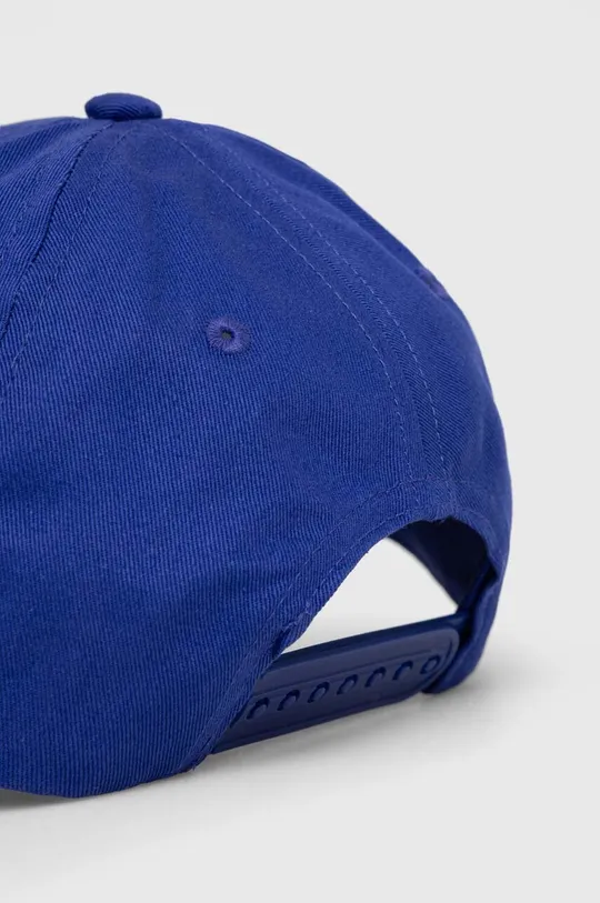 Дитяча бавовняна кепка Tommy Hilfiger темно-синій