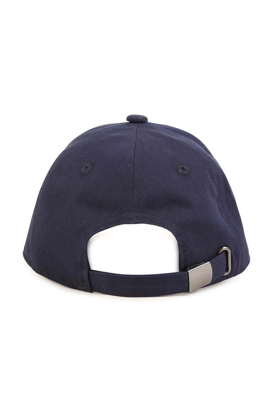 HUGO cappello con visiera in cotone bambini blu navy