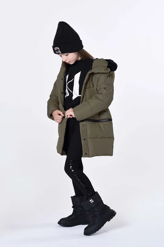 črna Otroška kapa Karl Lagerfeld