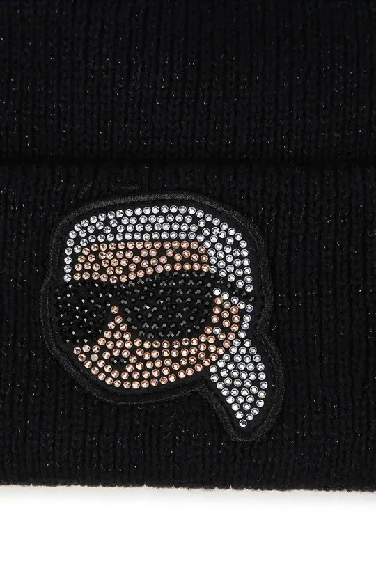 Karl Lagerfeld czapka dziecięca Materiał 1: 100 % Bawełna, Materiał 2: 65 % Poliester, 35 % Inny materiał
