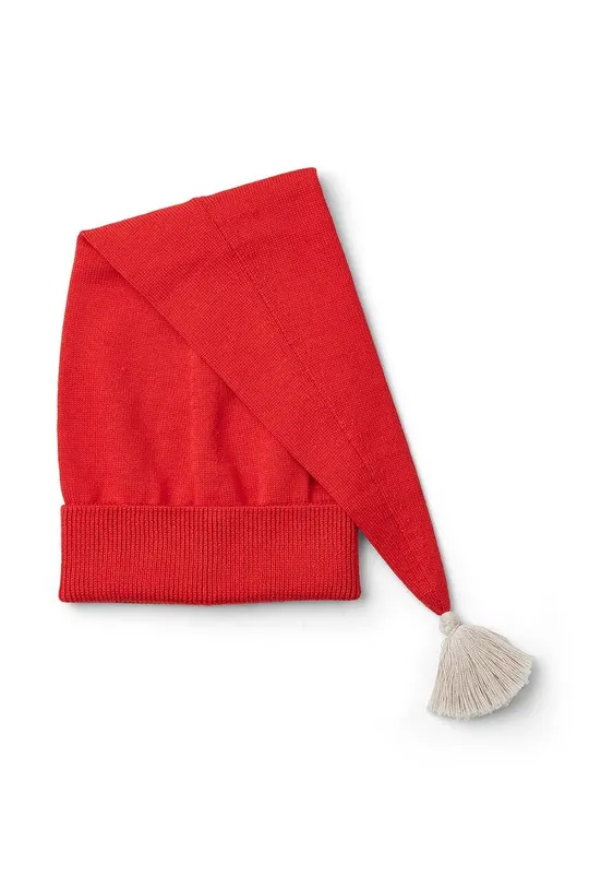 Liewood czapka bawełniana dziecięca czerwony