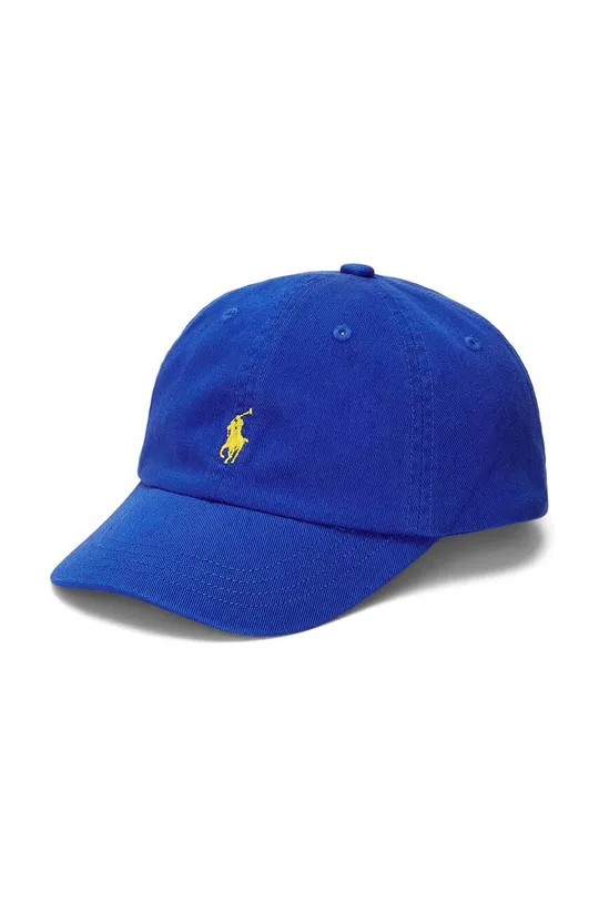 modra Otroška bombažna bejzbolska kapa Polo Ralph Lauren Otroški
