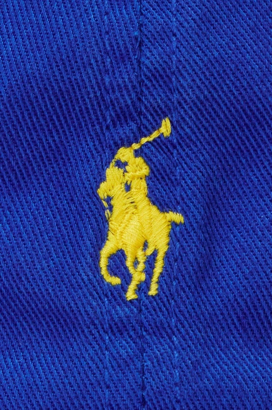 голубой Детская хлопковая кепка Polo Ralph Lauren