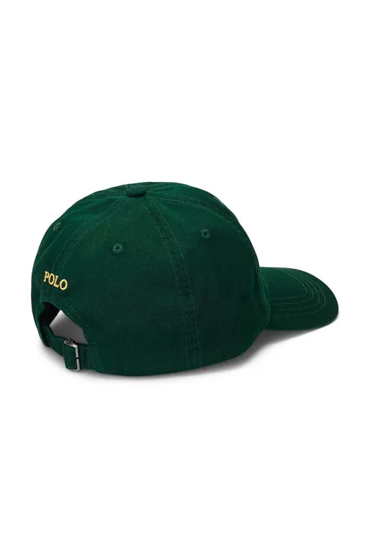 Παιδικό βαμβακερό καπέλο μπέιζμπολ Polo Ralph Lauren πράσινο