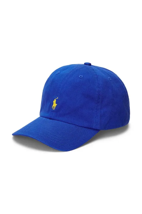 modra Otroška bombažna bejzbolska kapa Polo Ralph Lauren Otroški