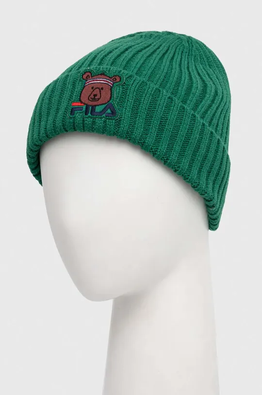 Καπέλο Fila TARUT Animal family Kids Warm beanie πράσινο