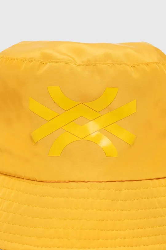 Παιδικό καπέλο United Colors of Benetton κίτρινο