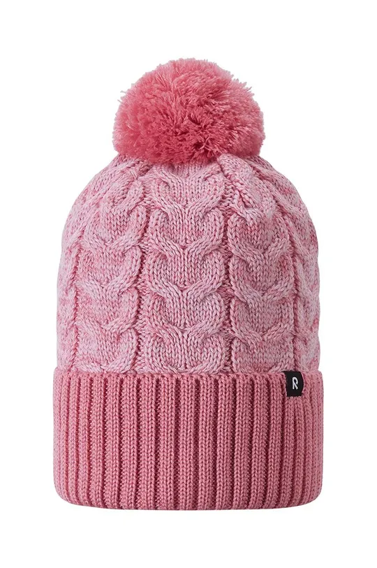 ροζ Παιδικό μάλλινο καπέλο Reima Routii Παιδικά