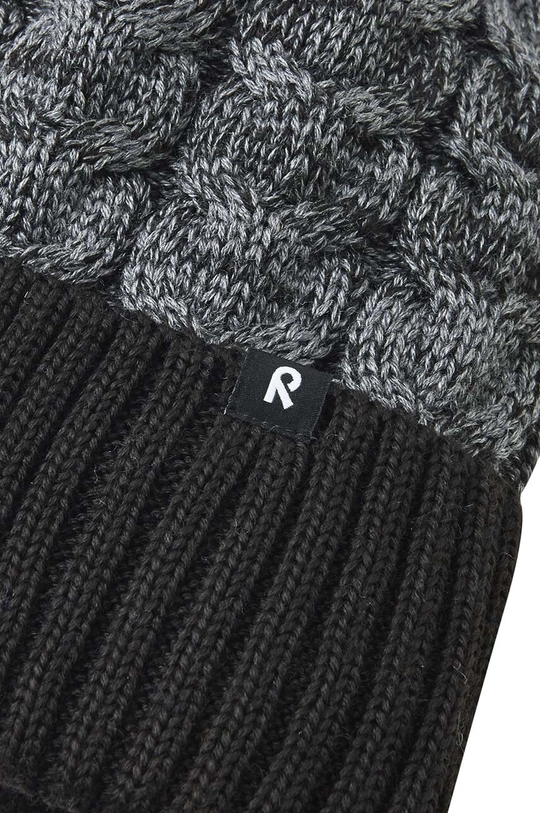 Reima cappello in cotone bambini Routii nero 5300088B.9BYX