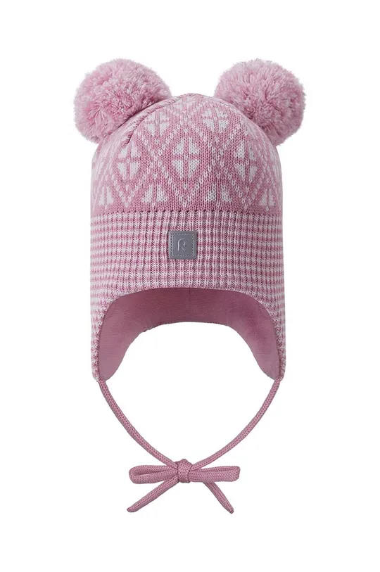 ροζ Παιδικό μάλλινο καπέλο Reima Kuuru Παιδικά