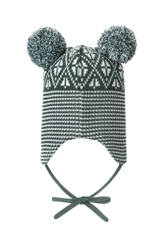 Παιδικό μάλλινο καπέλο Reima Kuuru Κύριο υλικό: 100% Μαλλί μερινός Φόδρα: 97% Βαμβάκι, 3% Σπαντέξ