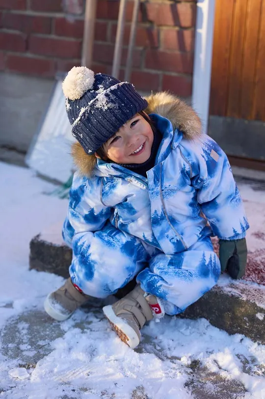 σκούρο μπλε Παιδικό μάλλινο καπέλο Reima Topsu Παιδικά