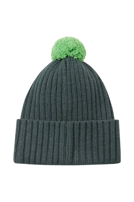 зелений Дитяча вовняна шапка Reima Topsu
