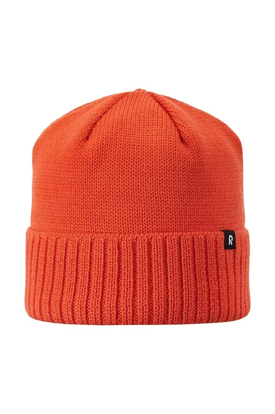 Παιδικό μάλλινο καπέλο Reima Kalotti πορτοκαλί