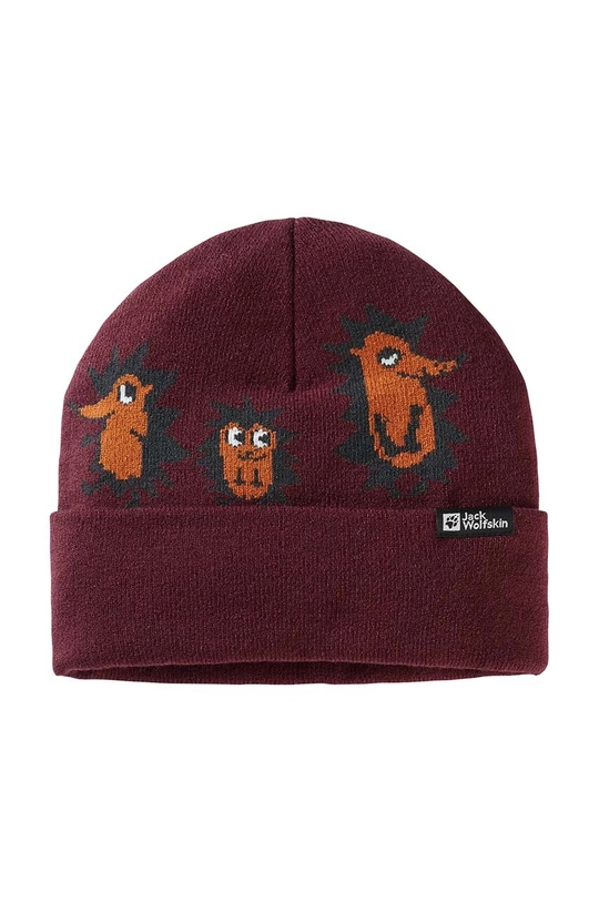 bordo Dječja kapa Jack Wolfskin Dječji