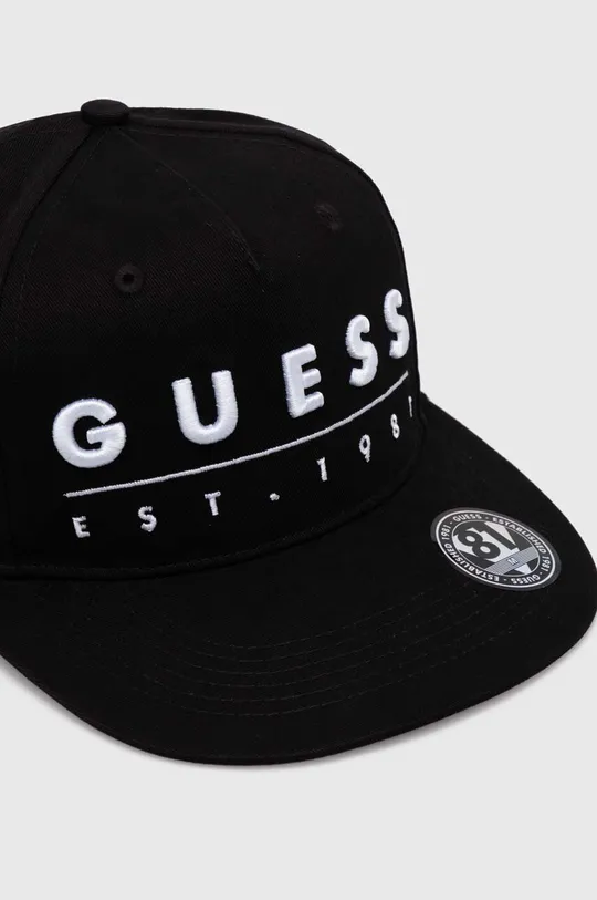 Βαμβακερό καπέλο του μπέιζμπολ Guess  100% Βαμβάκι