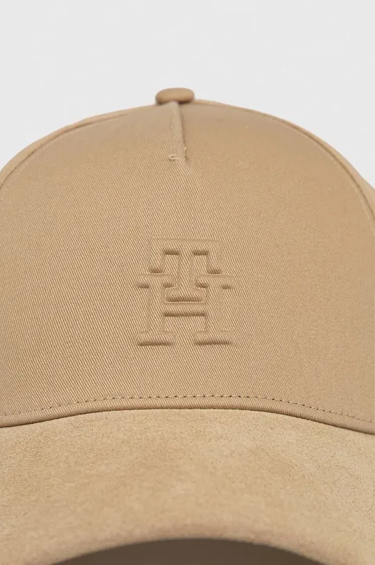 Βαμβακερό καπέλο του μπέιζμπολ Tommy Hilfiger  Υλικό 1: 100% Βαμβάκι Υλικό 2: 100% Δέρμα σαμουά