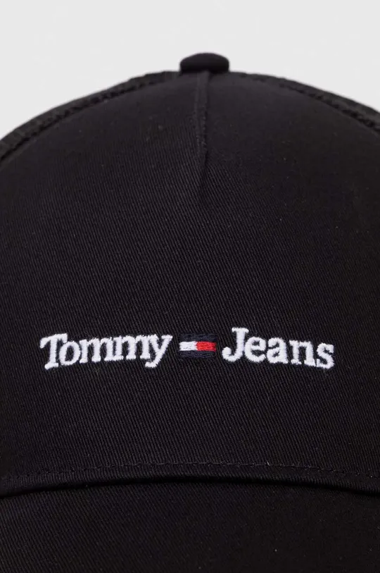 Tommy Jeans czapka z daszkiem czarny