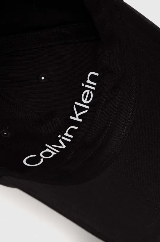Βαμβακερό καπέλο του μπέιζμπολ Calvin Klein Ανδρικά