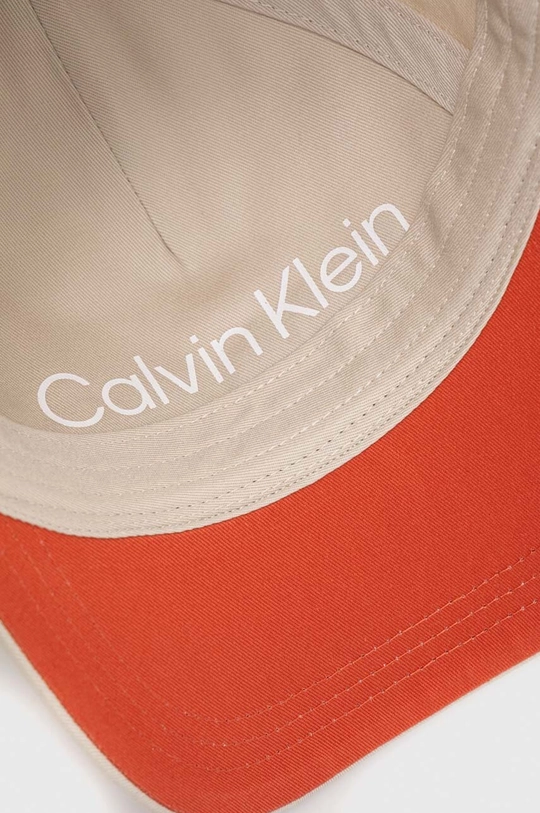 Βαμβακερό καπέλο του μπέιζμπολ Calvin Klein  100% Βαμβάκι