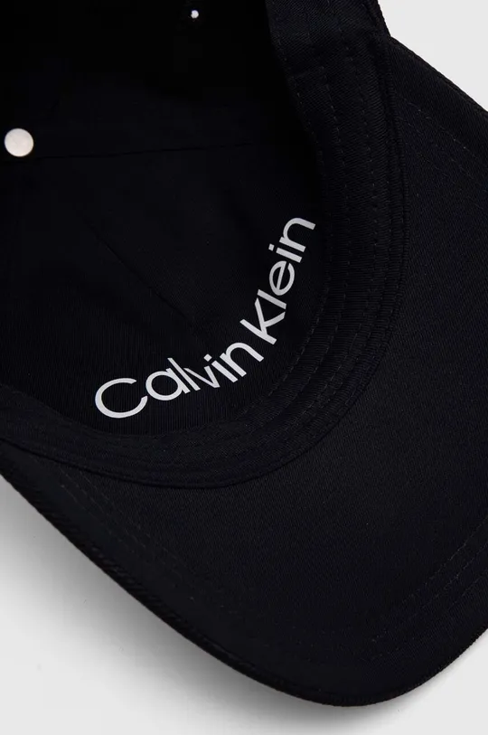 tmavomodrá Bavlnená šiltovka Calvin Klein