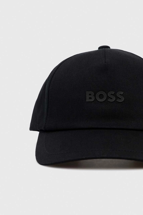 Βαμβακερό καπέλο του μπέιζμπολ Boss Orange BOSS ORANGE 50495094 μαύρο AW23