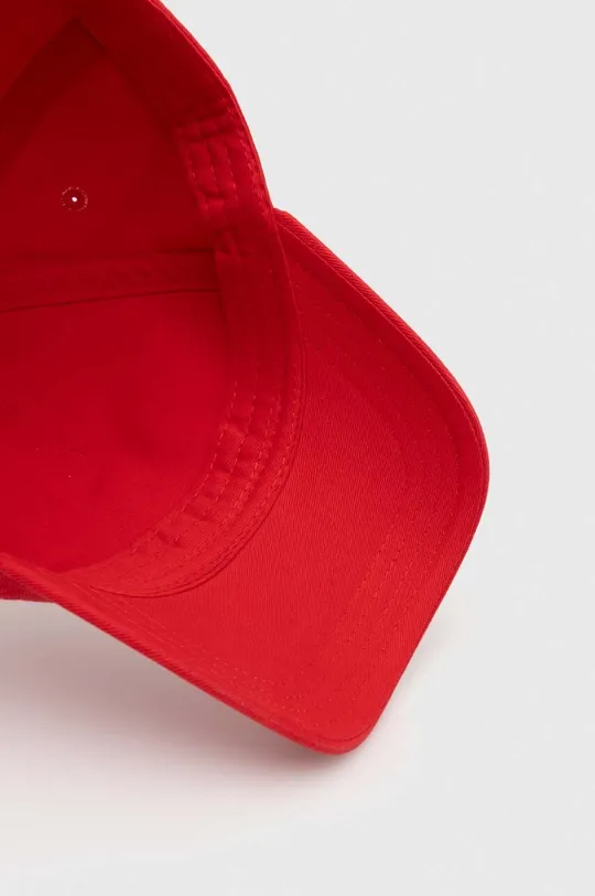 rosso HUGO berretto da baseball in cotone