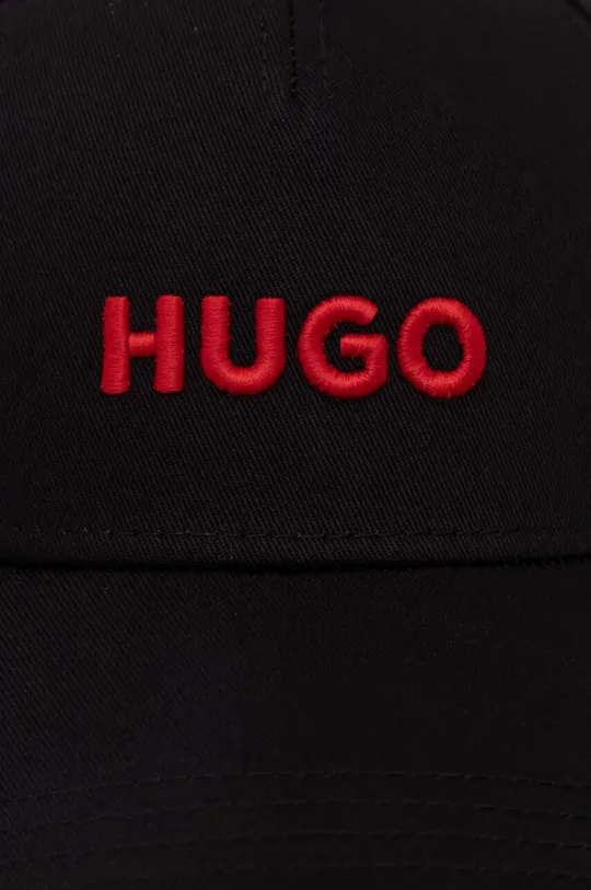 Бавовняна бейсболка HUGO чорний