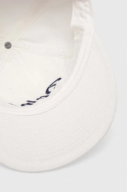 bijela Pamučna kapa sa šiltom Polo Ralph Lauren