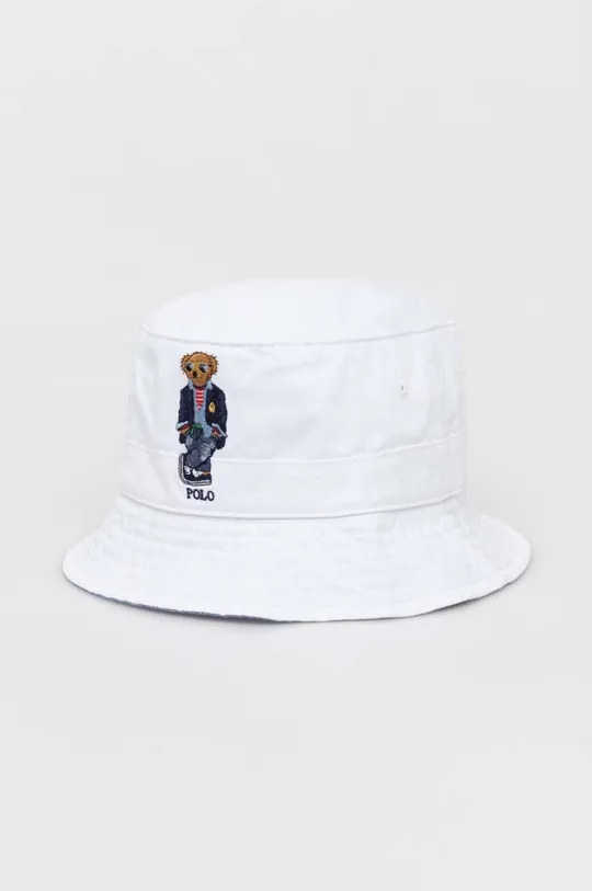biały Polo Ralph Lauren kapelusz bawełniany Męski
