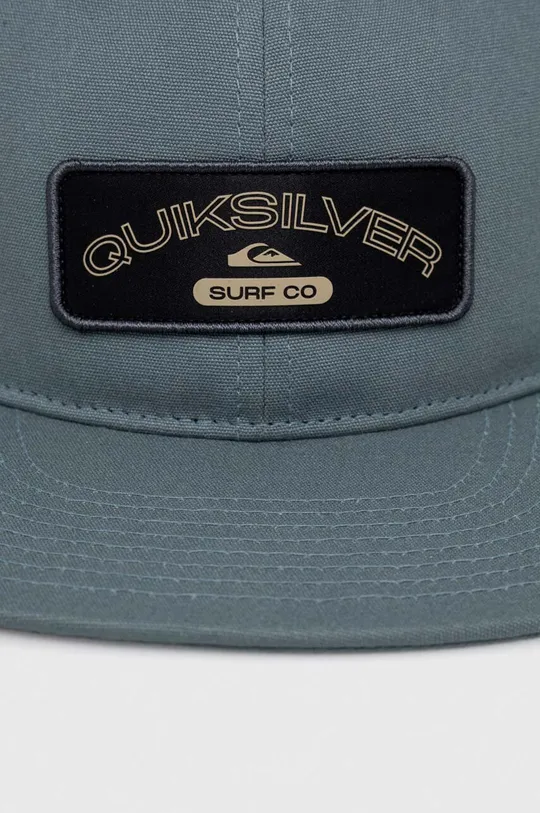 Quiksilver czapka z daszkiem bawełniana 100 % Bawełna