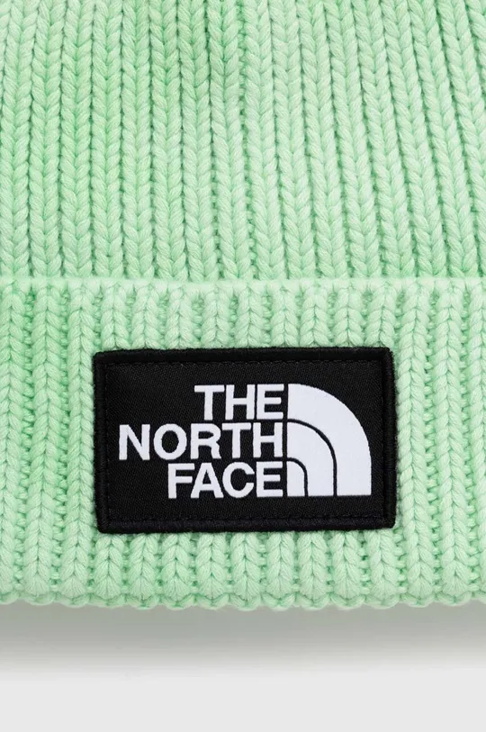 Хлопковая шапка The North Face зелёный