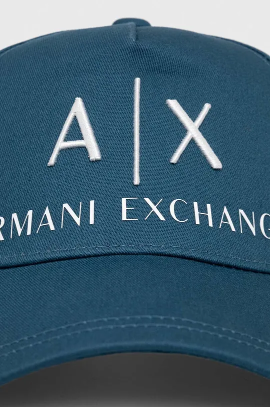 Kapa s šiltom Armani Exchange modra