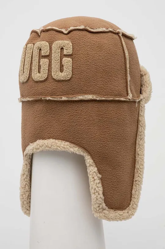UGG czapka brązowy