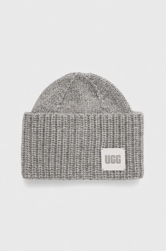 UGG cappello e quanti con aggiunta di lana grigio