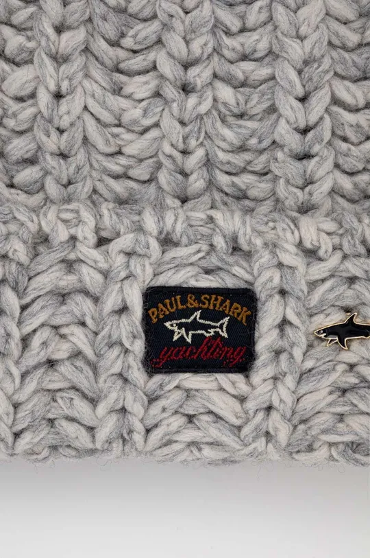 Kapa s dodatkom vune Paul&Shark siva
