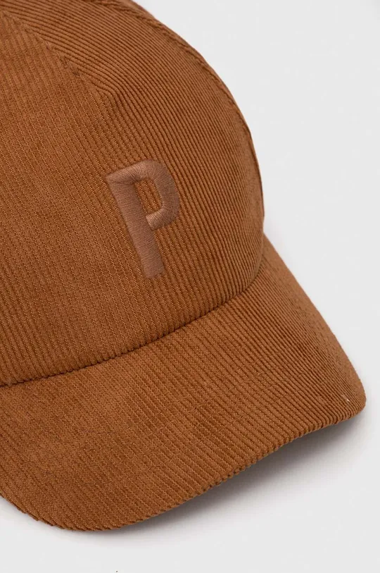 Pepe Jeans czapka z daszkiem brązowy