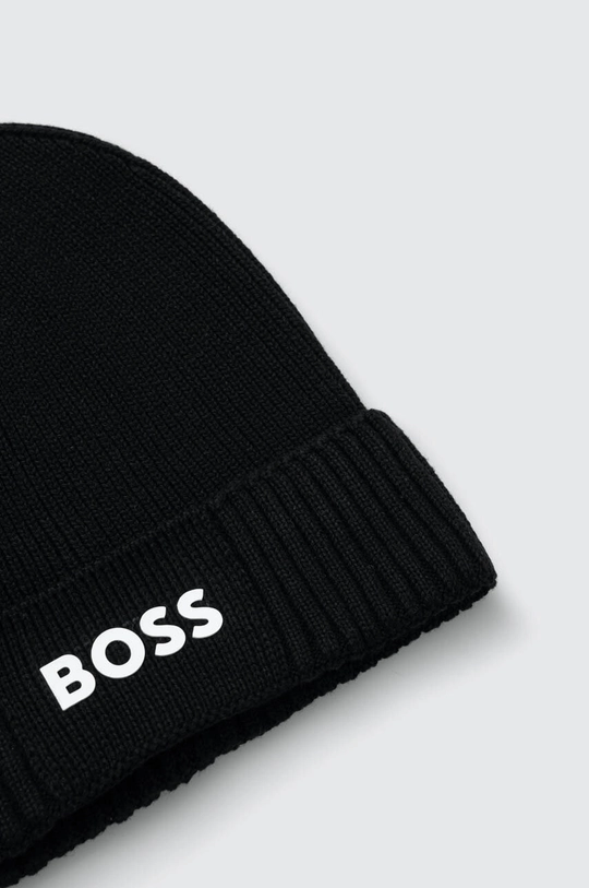 Шапка с примесью шерсти Boss Green BOSS GREEN 75% Хлопок, 25% Шерсть