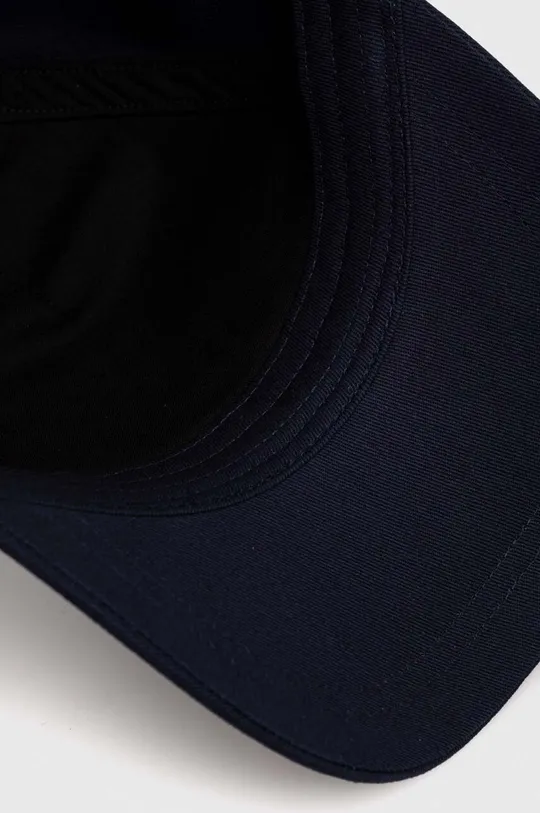 σκούρο μπλε Βαμβακερό καπέλο του μπέιζμπολ Trussardi