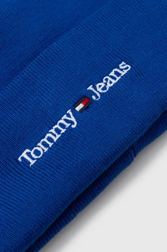 Čiapka Tommy Jeans modrá